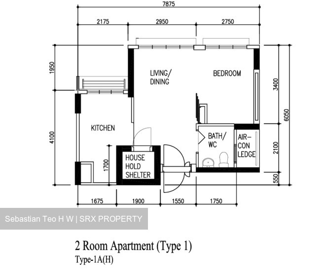 Blk 128B Eastcrown @ Canberra (Sembawang), HDB 2 Rooms #634490701